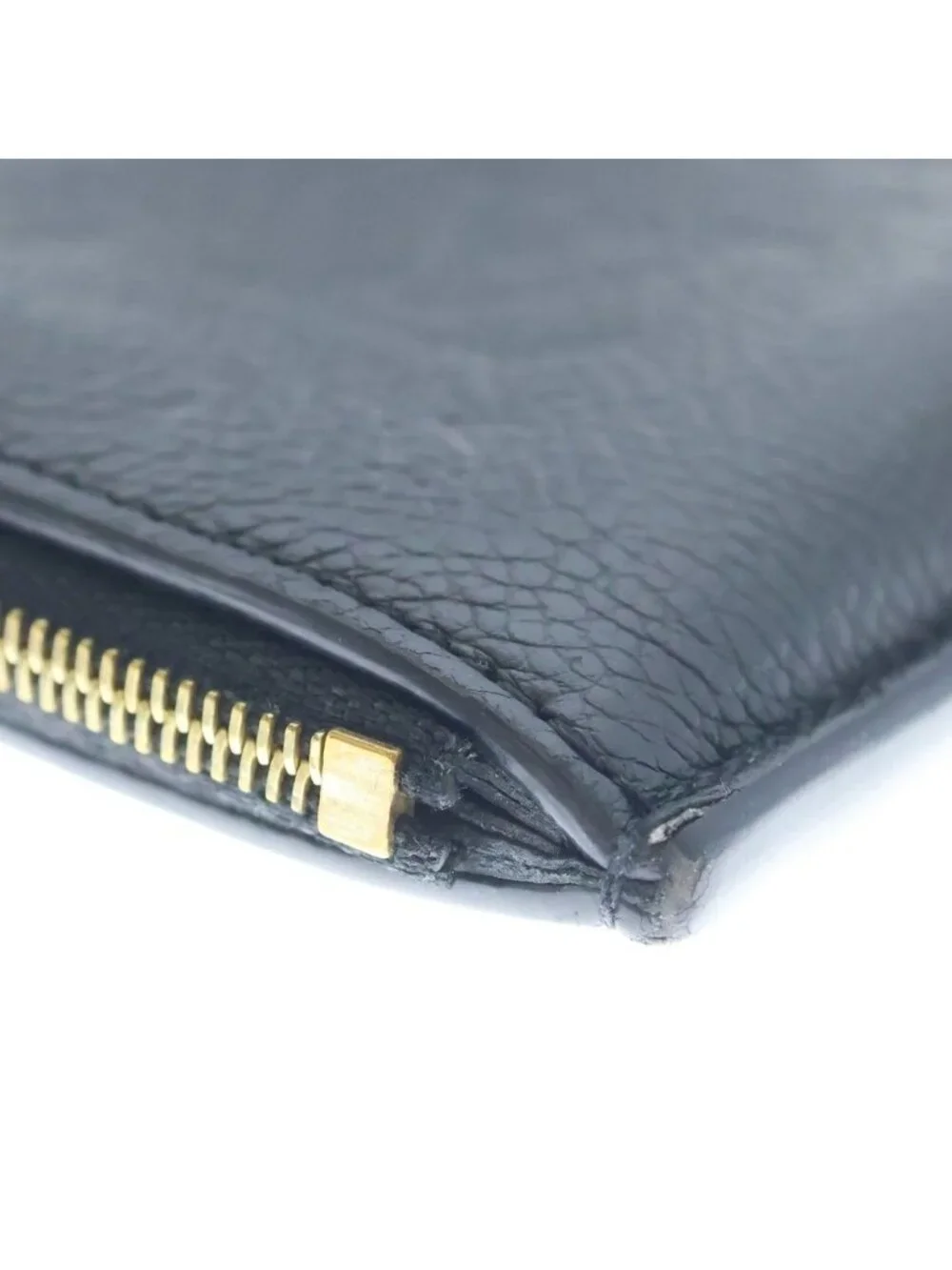 Louis Vuitton Card Case Recto Verso Monogram Empreinte Noir Coin Purse Wallet